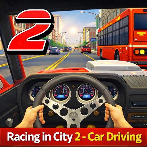Racing in City 2 - Car Driving