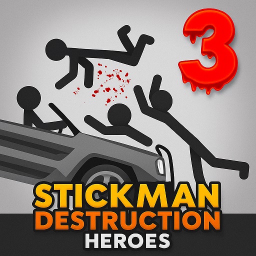 Stickman Destruction 3 Heroes Ragdoll Game
